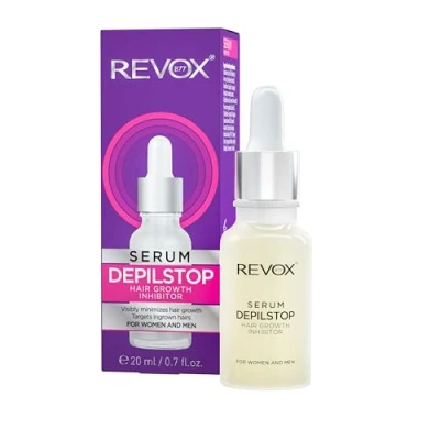 Immagine di Revox Depilstop siero inibitore della crescita dei capelli, per donne e uomini, 20 ml