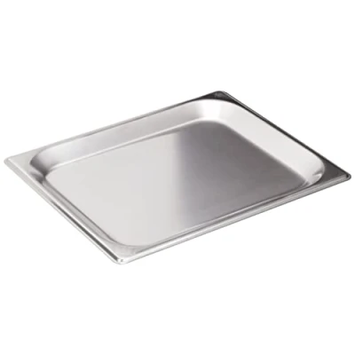 Immagine di Pentole Agnelli COIXGNP12020 Bacinella Gastronorm 1/2, Acciaio Inossidabile, Argento, 26.5 x 32.5 2 cm