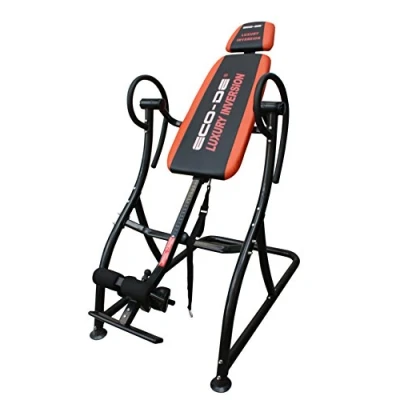 Immagine di ECODE LUXURY INVERSION Panca a Inversione Gravitazionale Riduce il Mal di Schiena trainer gravità pieghevole, tavolo d&#039;inversione con 6 angoli d&#039;inversione, per alleviare la colonna vertebrale, peso utente fino 130 kg, sicurezza testata