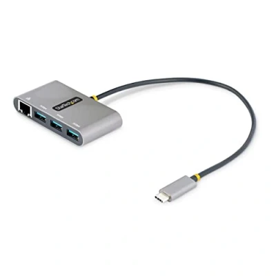 Immagine di STARTECH HUB USB C CON ETHERNET A 3 PT