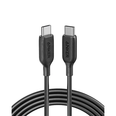 Immagine di Anker cavo USB C, C da 100 W, per ricarica rapida Tipo 2.0 PowerLine III, PD iPhone 16, Apple MacBook Pro 2020/iPad Pro/Galaxy S10 Plus/S9/S8 Plus/Pixel/Switch/LG V20 e altro