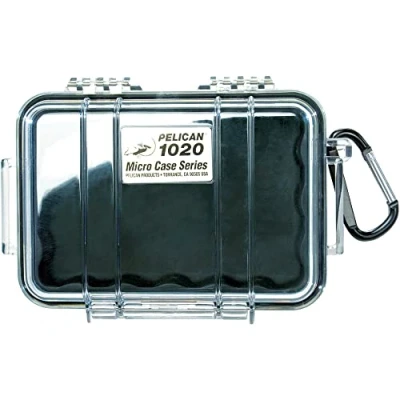 Immagine di Pelican 1020 Micro Case (Nero/Trasparente)