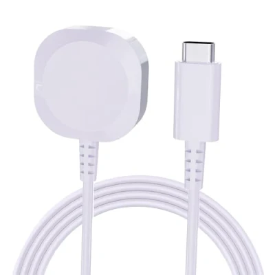 Immagine di MMOBIEL Caricatore Wireless Compatibile con Apple Watch 1,5m/5ft Magnetico Orologi Type C Serie 9/8 / 7/6 5/4 3/2 1 SE SE2 Ultra Ultra2