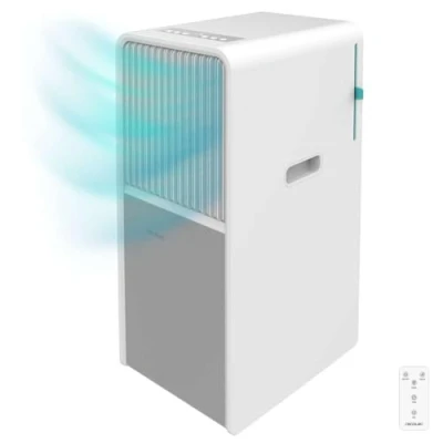 Immagine di Cecotec Climatizzatore Portatile ForceClima 9150 Style. 9000 BTU, area di copertura 25 m2, telecomando, tattile, schermo a LED, 4 modalità, 2 velocità, modalità deumidificatore, Timer