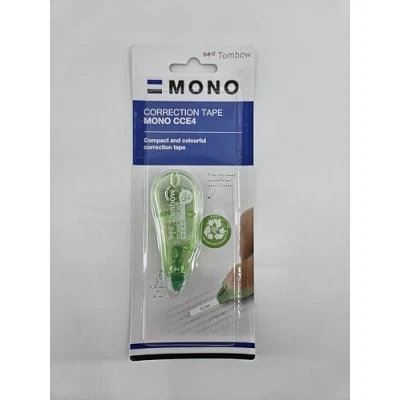 Immagine di Tombow Correttore a nastro mini, mittiges abrollen, 4.2 mm x 6 m, in blister trasparente verde