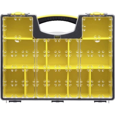 Immagine di STANLEY 1 92 749 Universale Scatola minuteria (L x A P) 330 106 334 mm Scomparti: 8 Contenuto pz.