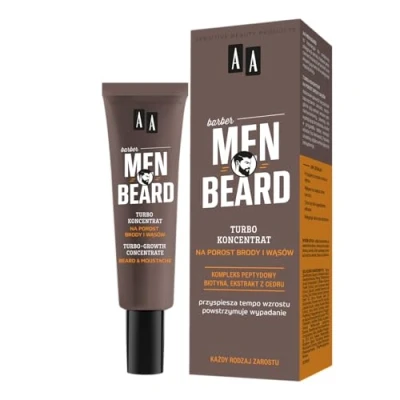 Immagine di Oceanic, Cura barba, Aa Men Turbo Concentrato per la crescita di barba e baffi 30Ml (30 ml)
