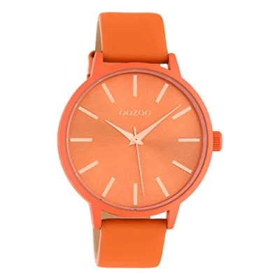 Immagine di Oozoo Orologio da donna con cinturino in pelle Color Line, diametro 42 mm, colori neon diverse varianti