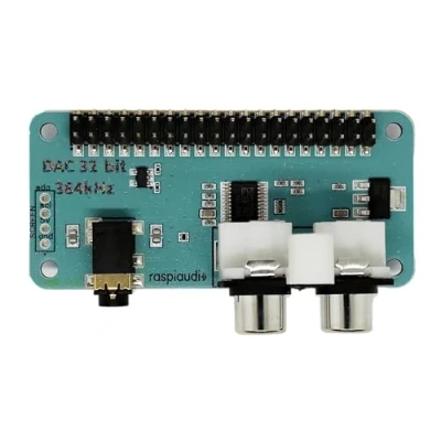 Immagine di RASPIAUDIO Audio DAC Hat Sound Card (Audio+V3) for Raspberry PI5 / PI4 Pi Zero PI3 PI3B PI3B+ Better Quality Than USB