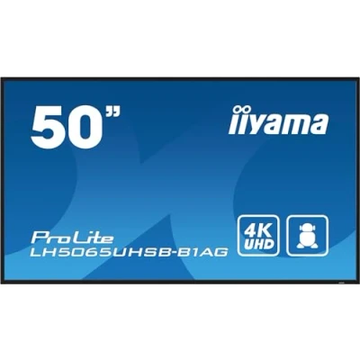 Immagine di Iiyama ProLite LH5065UHSB B1AG Display Digital Signage ERP: E (A G) 126 cm 49.5 pollici 3840 x 2160 Pixel 24/7