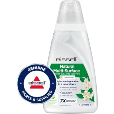 Immagine di BISSELL Soluzione detergente naturale multisuperficie, 1 L per CrossWave, SpinWave, SpinWave Robot e HydroWave Ingredienti di origine vegetale 3096