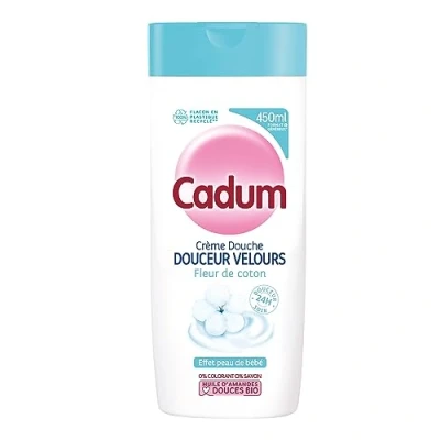 Immagine di Cadum Crema Doccia Morbida, Velluto Fiore di Cotone, 450 ml