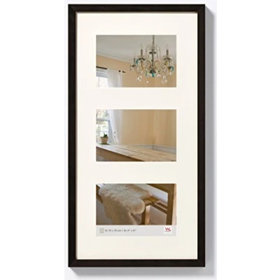 Immagine di walther design Cornice nera 3X 10x15 cm Gallery Frame Peppers in legno BP315B