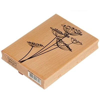 Immagine di Florilèges Design FH112001 Timbro per Scrapbooking, Fantasia: Fiori, 13 x 10 2,5 cm, Colore: Beige