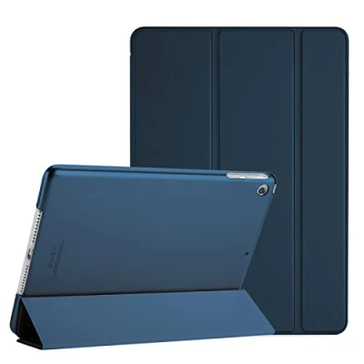 Immagine di Smart Cover per iPad Mini 1 2 3, ProCase Custodia Ultra Sottile Leggero, Support Auto Sveglia/Sonno,con Retro Smerigliato Semi trasparente 7.9&quot; 1, 2, 3 Blu Marino