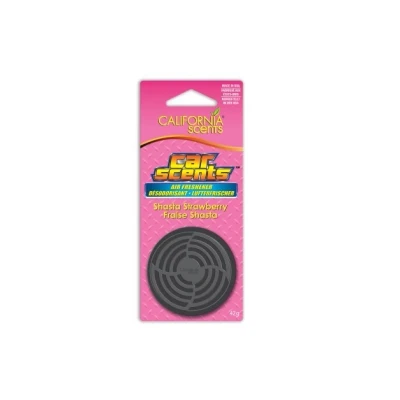 Immagine di California Scents CS TIN SHASTA STRAWBERRY HANGER CCSPK006 Deodorante ambiente Container di metallo