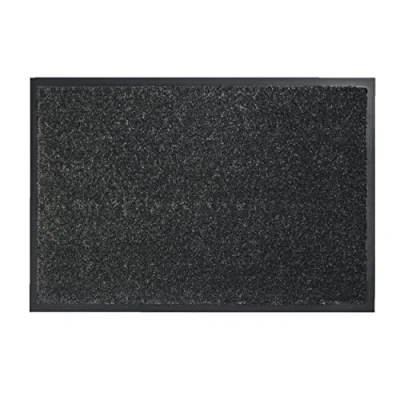 Immagine di ASTRA Zerbino resistente antiscivolo interno tappetino per ingresso robusto (grigio, 40 x 60 cm)