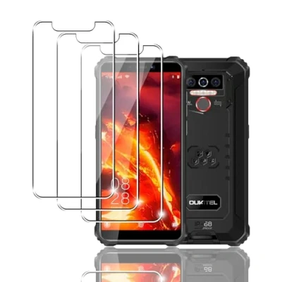 Immagine di Zicurz 3 Pezzi Pellicola Protettiva per OUKITEL WP5 Vetro Temperato Pellicola, Anti Graffio, Impronte, Senza Bolle, Durezza 9H