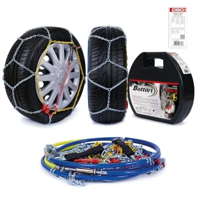 Immagine di Bottari 18818 &quot;Rapid T2&quot;, Catene neve auto 9 mm, Misura 080, Omologate TUV e GS Onorm