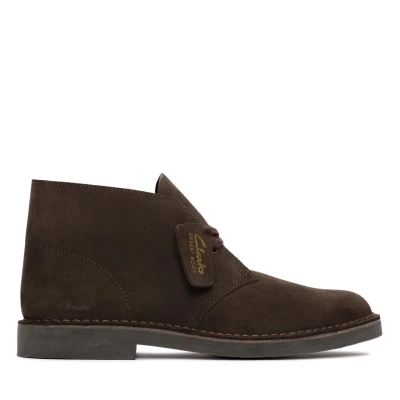Immagine di Clarks Desert EVO Stivaletti stringati, Uomo, Taglia: 40, Dark brown pelle e finta
