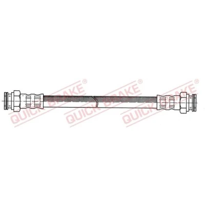 Immagine di QUICK BRAKE 25.002 Tubi Freno 172mm M10x1 con filettatura interna FIAT: Panda II Hatchback, 500 FORD: KA Hatchback