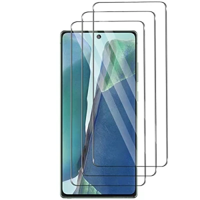 Immagine di Widrt 3 Pezzi, Vetro Temperato per Samsung Galaxy Note 20, Pellicola Prottetiva Anti Graffio, Impronte, Senza Bolle, Durezza 9H, Ultra Trasparente, Resistente, proteggi schermo