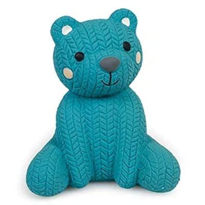 Immagine di Petface Little Orsacchiotto da masticare, in lattice, colore: blu