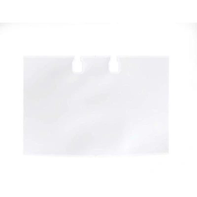 Immagine di Durable 241819 Set di estensione per schedari Visifix Flip, Desk, Cubo, trasparente, confezione da 40 buste