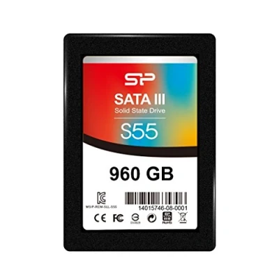 Immagine di Silicon Power Unità interna a stato solido SATA III da 960 GB, S55, 7 mm