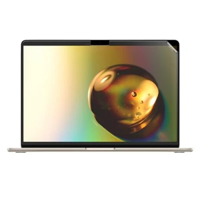 Immagine di kwmobile Pellicola Protettiva per Display Compatibile con Apple MacBook Air 13.6 M3 2024 A3113 Screen Cover Opaca antiriflesso Effetto Anti Impronte