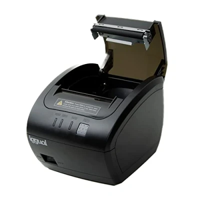 Immagine di iggual Stampante termica per biglietti TP Easy 80 Connessione USB+RJ11, rotolo mm, velocità 230 mm/s, Windows, Linux, macOS. SDK :Windows Android, iOS,Emulazione ESC/POS. (14,5 x 18,9 14).