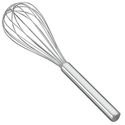 Immagine di Metaltex Frusta in Acciaio Inox Resistente, con 8 Fili, Argento, 30 cm