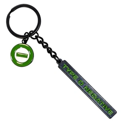 Immagine di Rock Off officially licensed products Type O Negative Text Band Logo Keychain