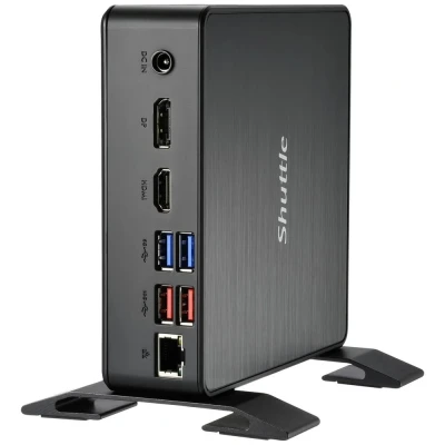 Immagine di Shuttle Barebone XPC nano NC4010XA Intel 7305 () Intel® Celeron® 4 GB RAM Grafica UHD 620