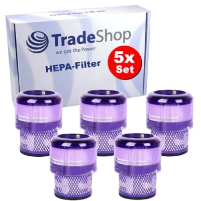 Immagine di Trade Shop 965241 01 5 filtri HEPA compatibili con Dyson Omni Glide, Glide+, SV19, SV12 aspirapolvere sostituisce