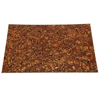 Immagine di Kaish, battipenna per chitarra e basso, in materiale liscio, 290 x 430 mm Tiger Stripe