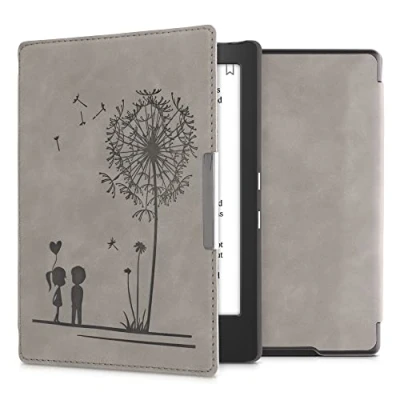 Immagine di kwmobile Custodia eReader Compatibile con Kobo Aura H2O Edition 1 Cover eBook Reader Flip Case Magnetica Pelle PU Amore