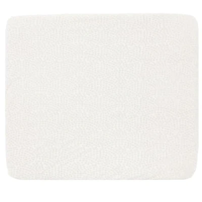 Immagine di roba Coprimaterassino Fasciatoio Seashells Oyster 75 x 85 cm Elastico Traspirante Morbido Cotone BIO Certificato GOTS e Oeko Tex Bianco
