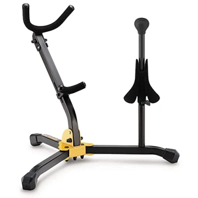 Immagine di Hercules DS533BB Stand for 1 Alto/Tenor SAX and Soprano with bag