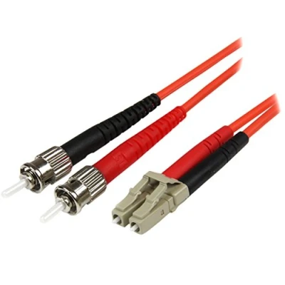 Immagine di StarTech.com Cavo patch duplex in fibra multimodale 50/125 5 m LC, ST (50FIBLCST5)