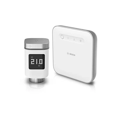 Immagine di Bosch Smart Home set base riscaldamento, con controllo via app, compatibile Apple HomeKit, Amazon Alexa e Google Assistant Edition