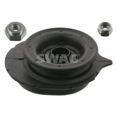 Immagine di SWAG 70 93 7584 Supporto ammortizzatore a molla Assale anteriore con materiale di montaggio cuscinetto sfere Gomma FIAT: Panda II Hatchback
