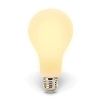 Immagine di Velamp lampadina LED a filamento diffusore Opal Forma Goccia (A75) Attacco vite grande (E27) Potenza 16W Equivalenti 142W Luminosità 2300ln Temperatura colore 3000K (luce calda)