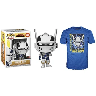 Immagine di POP &amp; TEE MY HERO ACADEMIA TENYA IIDA INGENIUM (FULL MECH SUIT) FUNKO + CAMISETA TALLA M