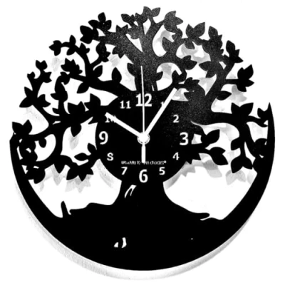 Immagine di Instant Karma Clocks Orologio Da Parete Albero Della Vita (Legno Hdf)