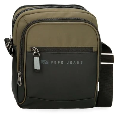 Immagine di Pepe Jeans Jarvis Borsa a Mano, verde scuro, Grande tracolla