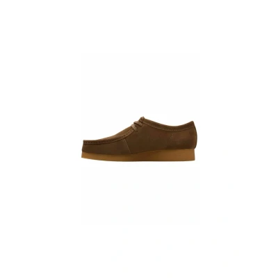 Immagine di Clarks WallabeeEVO, Scarpe Stringate Uomo, Dark Olive Sde, 41 EU