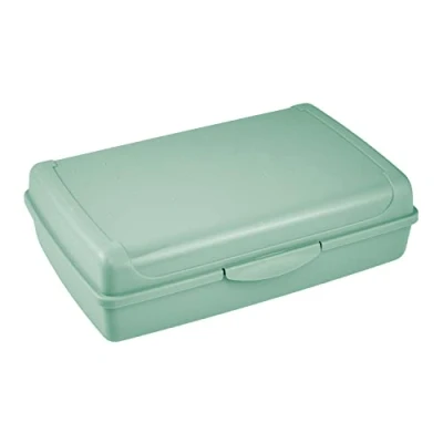 Immagine di keeeper Contenitore per Alimenti con Chiusura a Scatto, 30 x 20 8,5 cm, 3,75 L, Luca Maxi, Nordic Green (Verde)