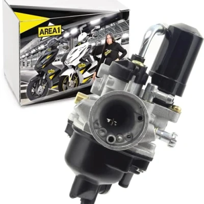 Immagine di Carburatore di ricambio 17,5 mm compatibile con Piaggio Zip, Zip 2, Base, SSL (2 tempi)
