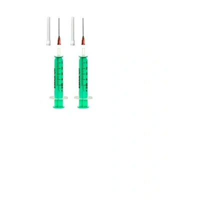 Immagine di Set: 1, 2 o 3 siringhe da laboratorio 5 ml, adatte anche a hobby, con ago smussato, per utilizzo domestico e liquidi di sigarette elettroniche (set pezzi ml)